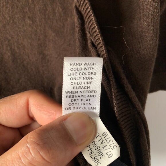 Banana Republic Women's Brown Open Front Business Cardigan Size Medium - Picture 6 of 8